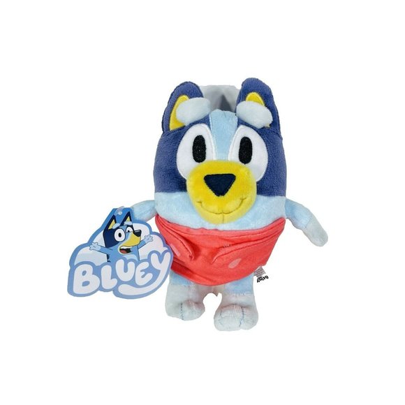 Bluey Friends 6.5" Baby Bluey Plush With Removable Nappy Blue - Picture 3 of 8